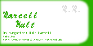 marcell mult business card